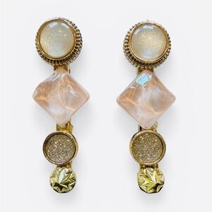 Decorative Set of Alligator Clips Light Pink New